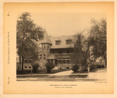 McClure, Charles D. Residence by William G. Swekosky